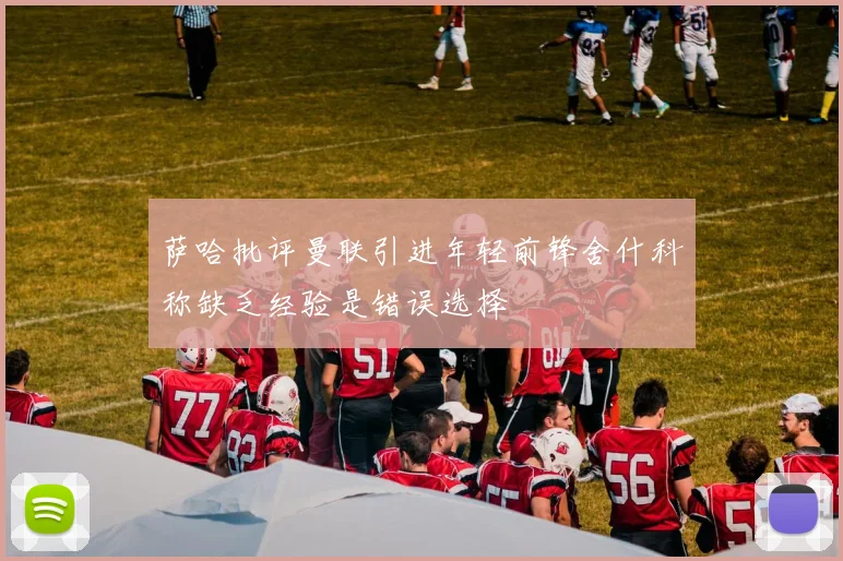 萨哈批评曼联引进年轻前锋舍什科称缺乏经验是错误选择